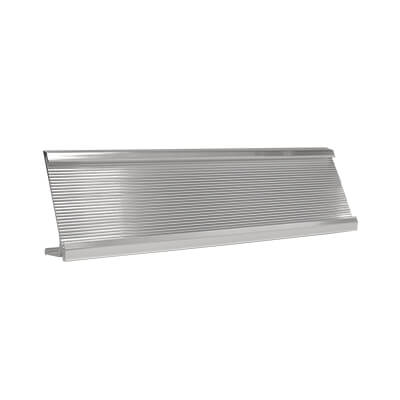 ribbed desk holder for sign