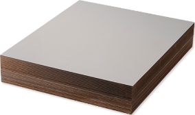 stack of hardboards