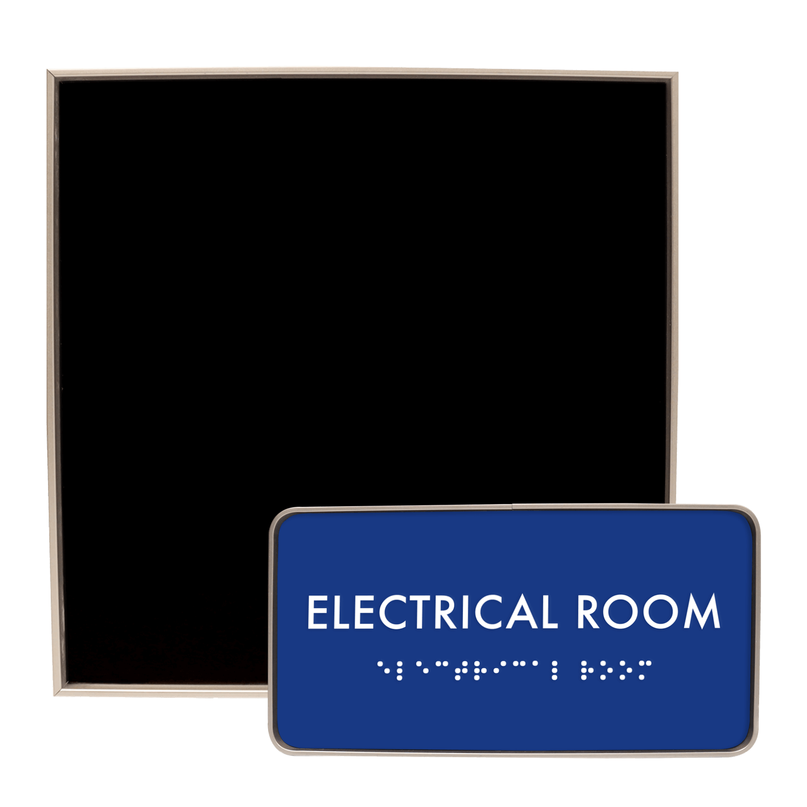 two examples of the custom architect series frames